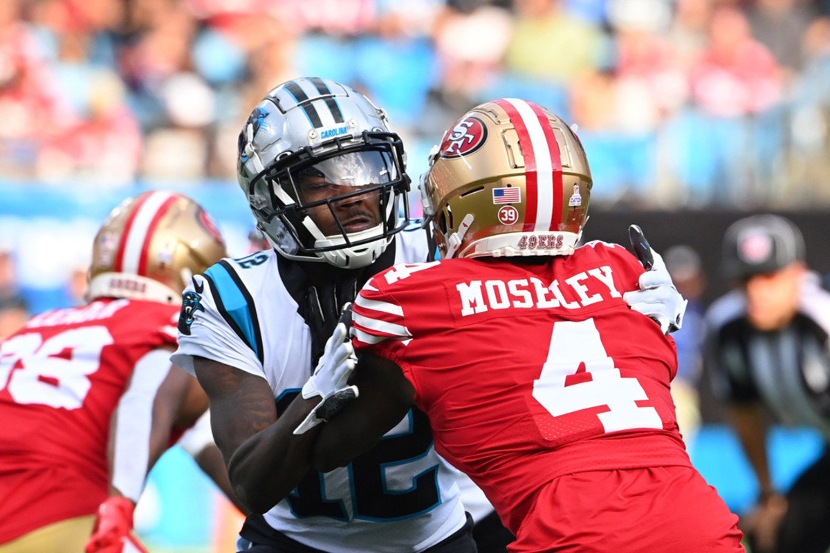 San Francisco 49ers cornerback Emmanuel Moseley